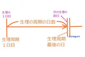 生理周期の数え方